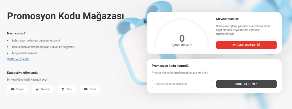 Megapari casino Promosyon Kodu Görseli